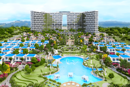 AAC blocks used in Prime Resort Cam Ranh luxury villa construction
