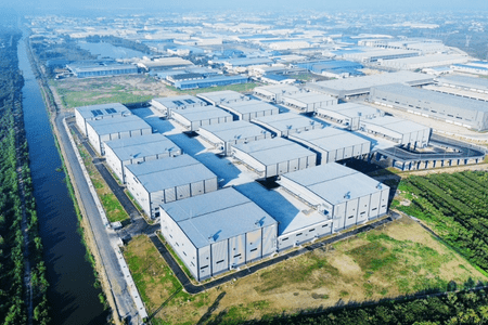 EPANEL ALC panels installed at XENIA 1 industrial warehouse Long An