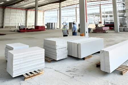 EPANEL ALC panels installed at XENIA 1 industrial warehouse Long An